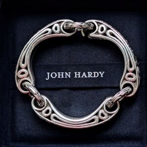 Rare Vintage John Hardy Heavy Sterling Silver Bracelet